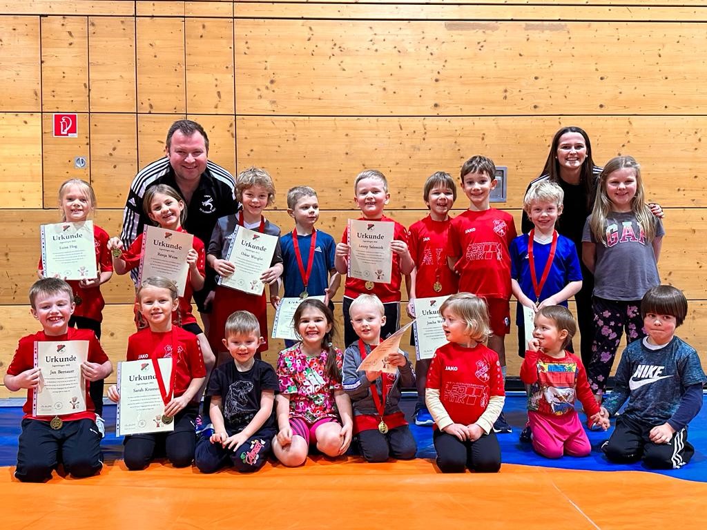 Auszeichnung für die Eschbacher Bambini-Ringer